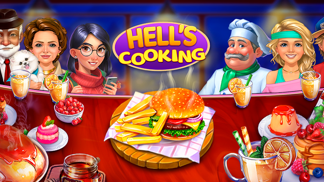Download Hell S Cooking Crazy Chef Burger Kitchen Fever Free - hamberger roblox super burger youtube