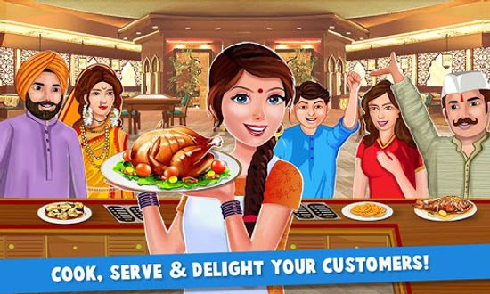 Download Indian Restaurant Crazy Kitchen Chef Cooking Games Free - roblox indonesia restaurant tycoon eating at restaurant