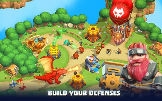 Download Wild Td Tower Defense In Fantasy Sky Kingdom Free - build to survive the tsunami new improved wave roblox